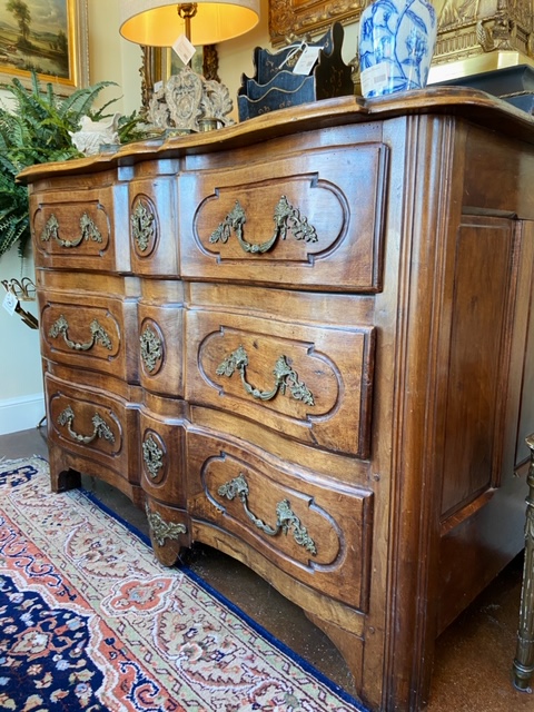 Linda James Antiques Country French Wood Buffet
